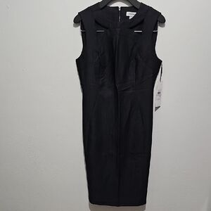 Calvin Klein Black Sleeveless Dress